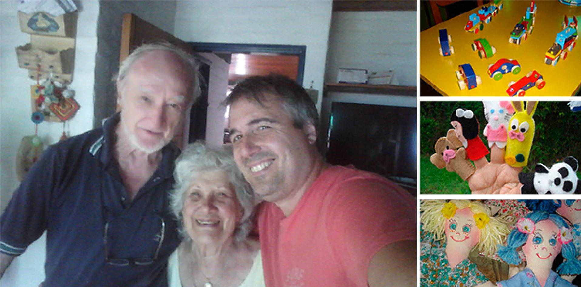 Víctor Bardeci (80) y su esposa Rita Merlo (83)