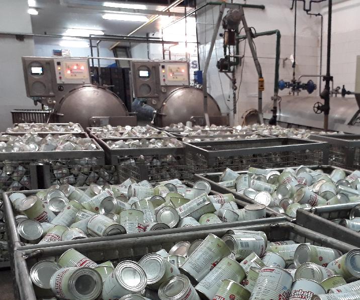 Autoclaves automatizadas en producción INTI MAR DEL PLATA Centauro pesquera nacional