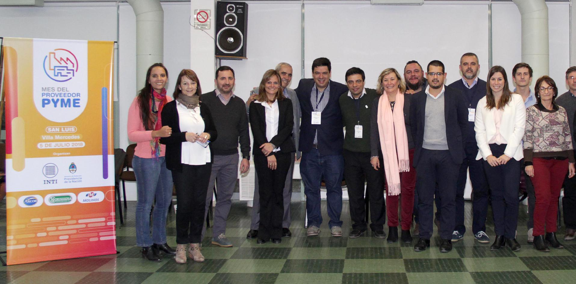 Proveedor Pyme; ARCOR, Molinos, INTI San Luis