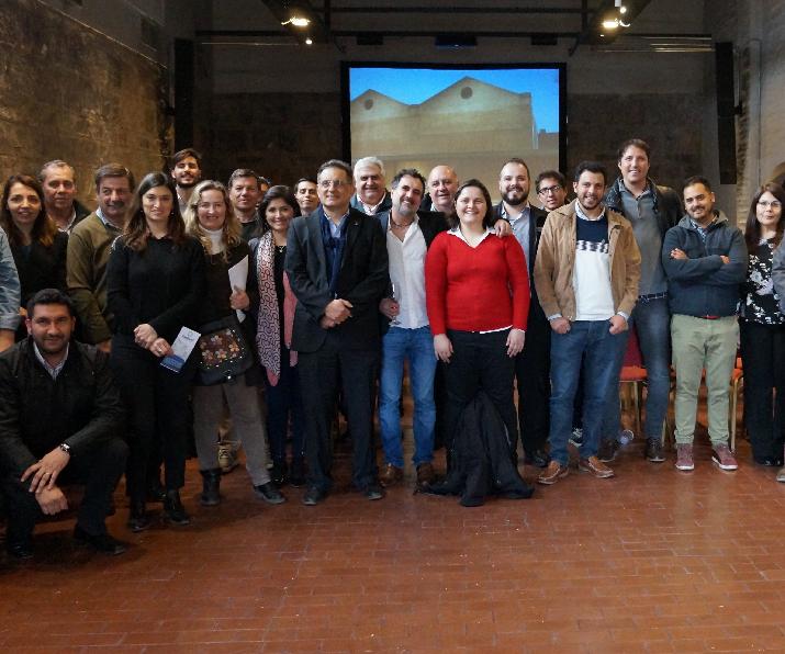 postes met{alicos para vitivinicultura; INTI Mendoza