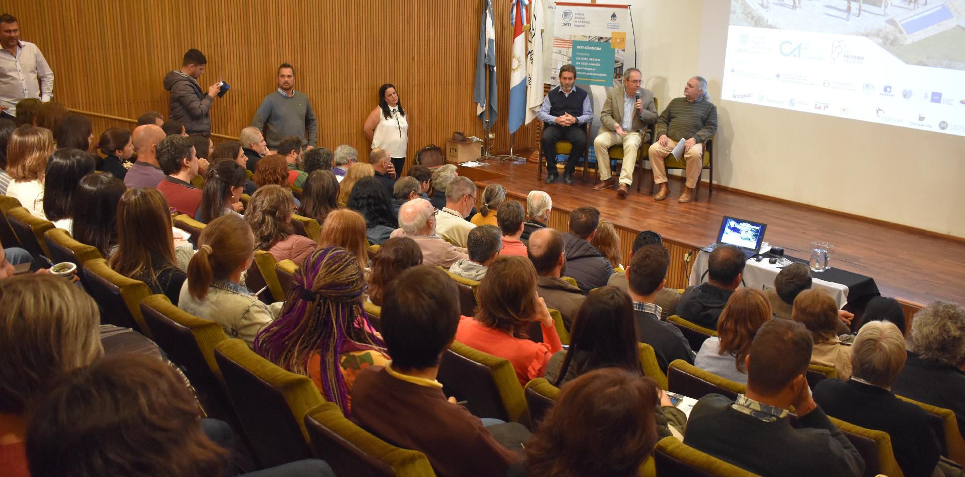 INTI, tecnologías sustentables, Jornadas de bioarquitectura, bioconstrucción, Córdoba