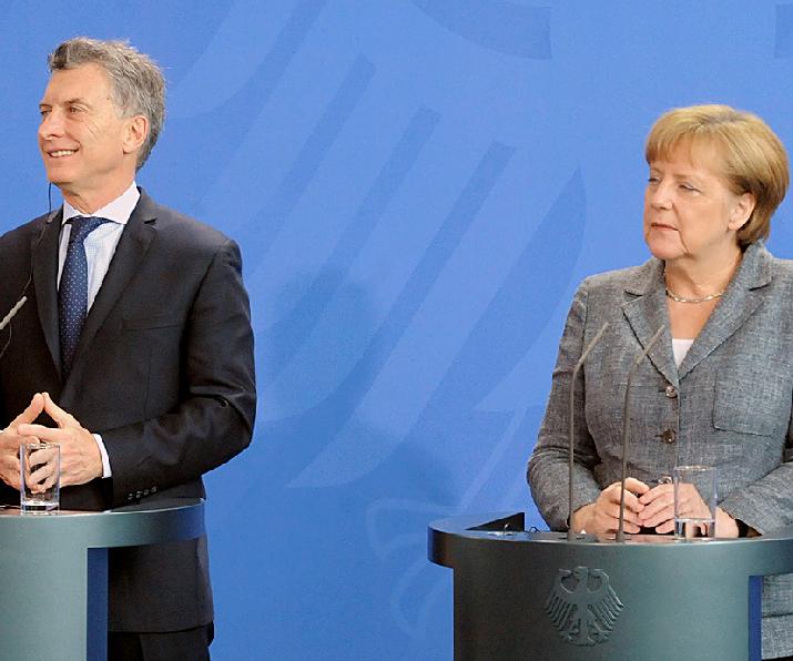 Macri y Merkel