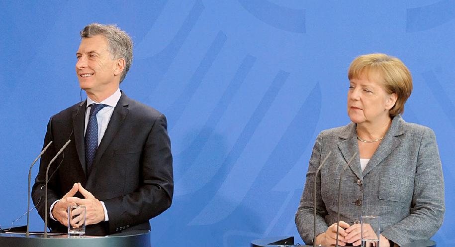 Macri y Merkel