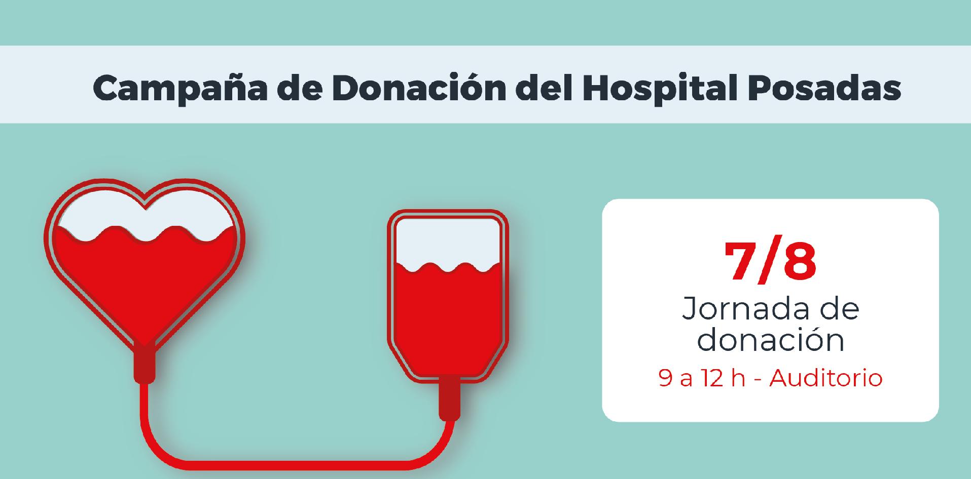 Campaña de donación del Hospital Posadas