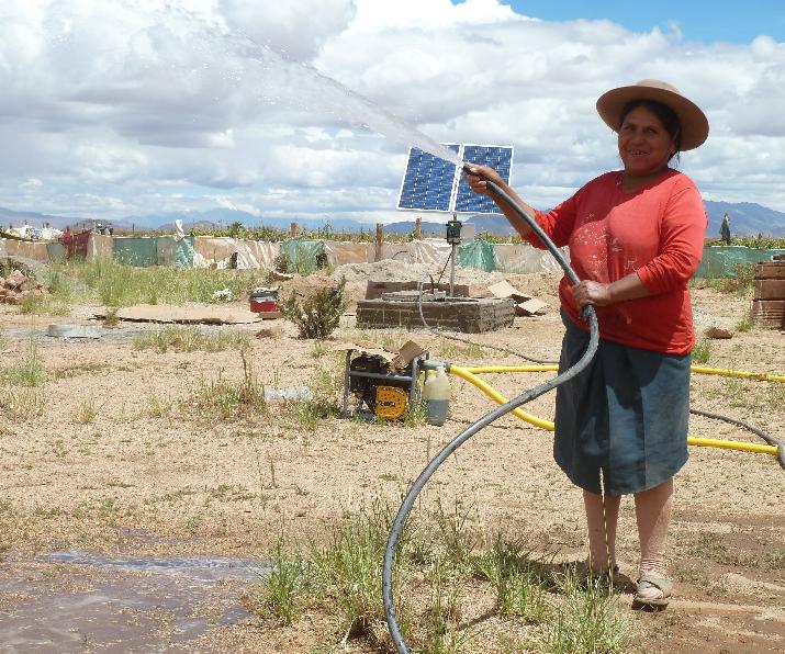 INTI, NOA, bombeo solar, paneles fotovoltaicos, extracción, agua, renovable, Energía Solar