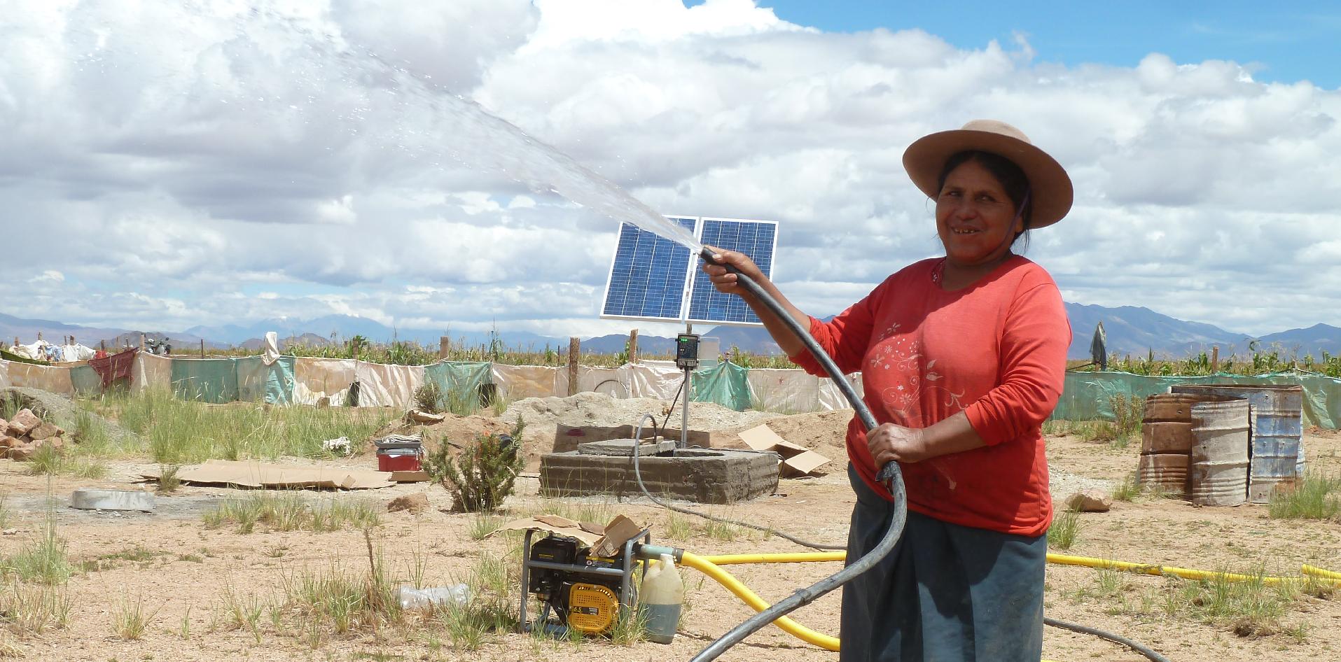 INTI, NOA, bombeo solar, paneles fotovoltaicos, extracción, agua, renovable, Energía Solar