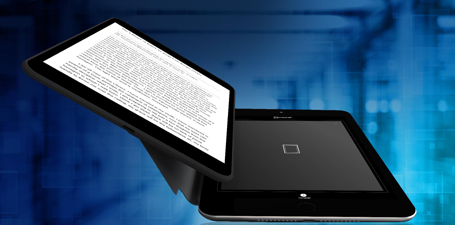 bombshell apple ipad estuche tinta electrónica