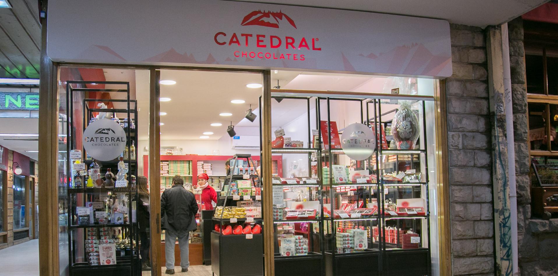Local de Chocolate Catedral en el centro de Bariloche