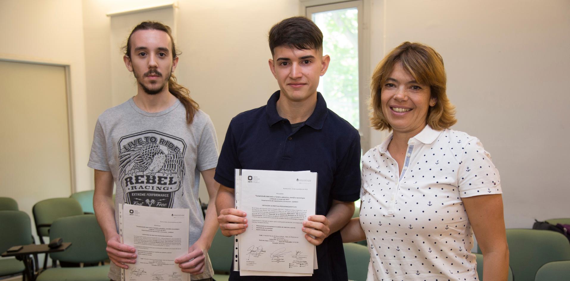 Pasantías; escuelas técnicas; INTI