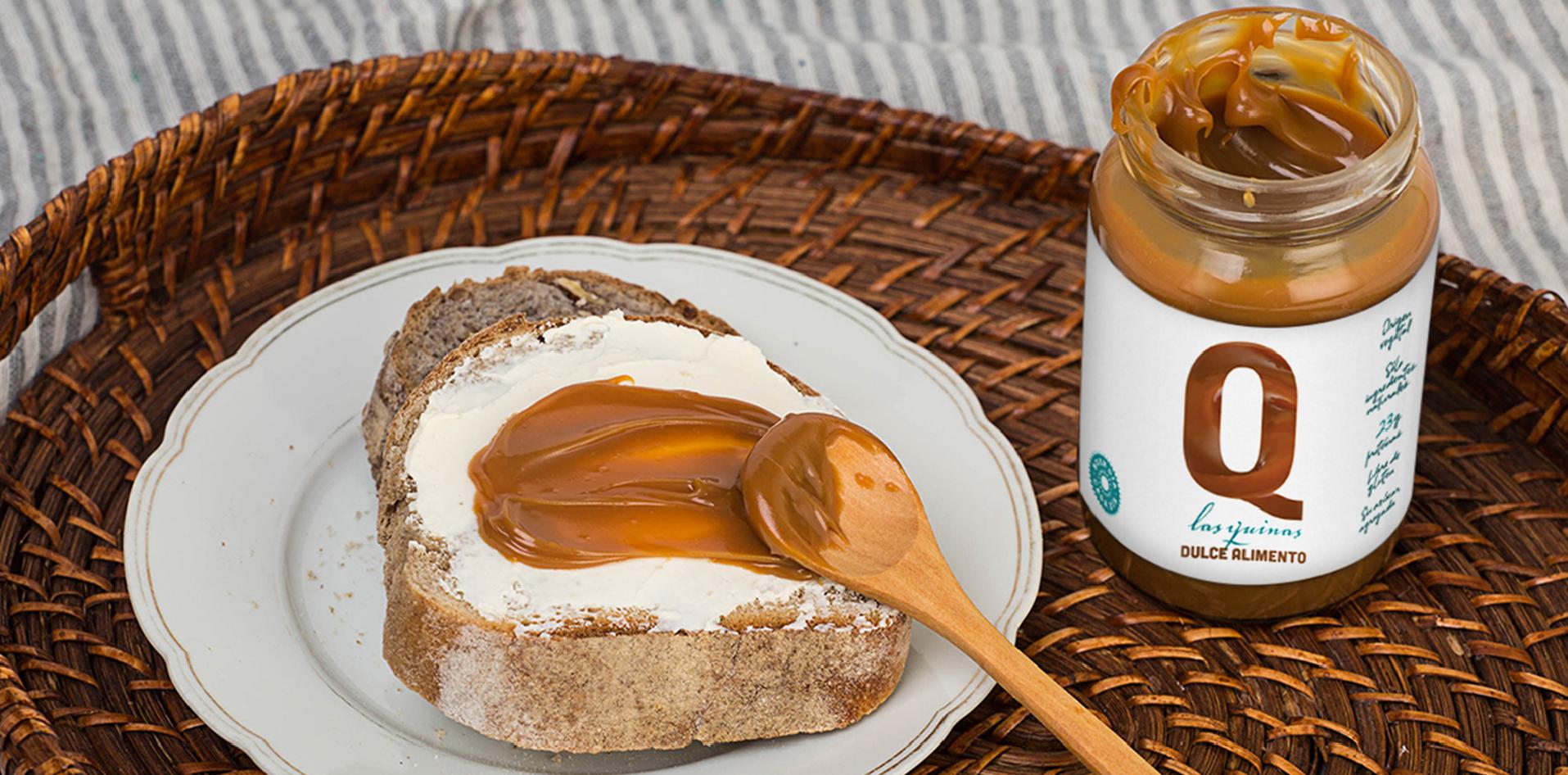 dulce de leche vegano INTI para celíacos LAS QUINAS