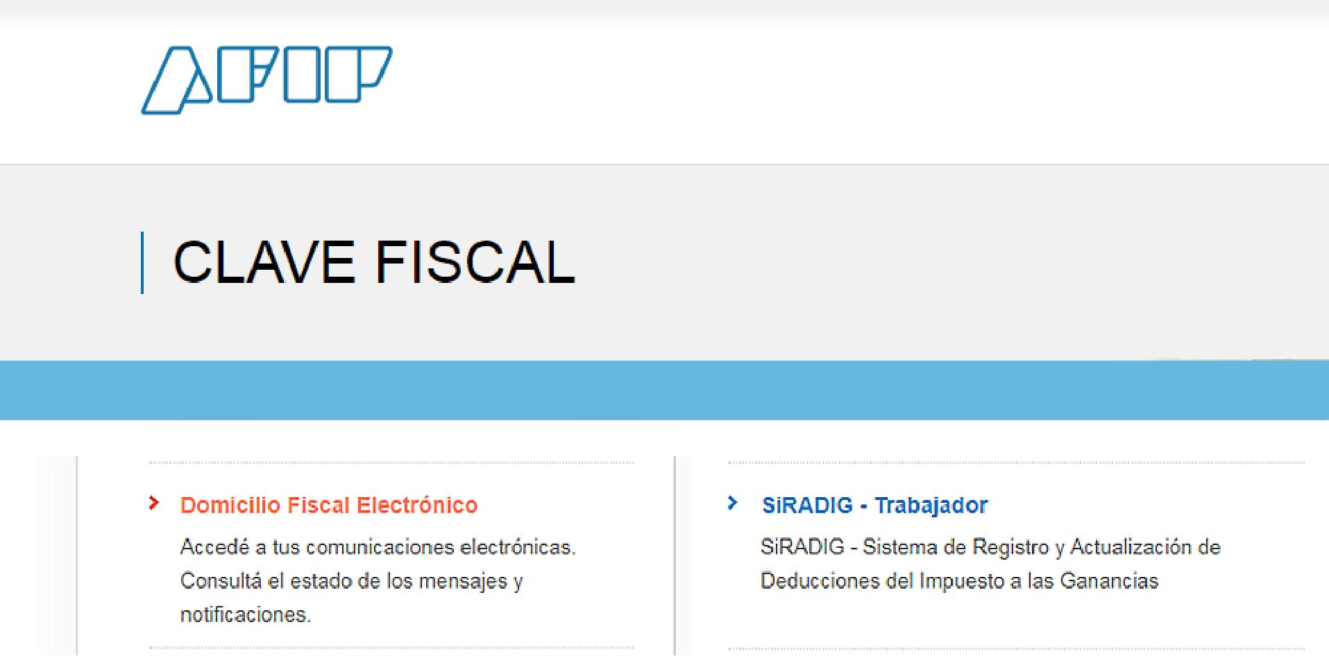 afip, siradig trabajador