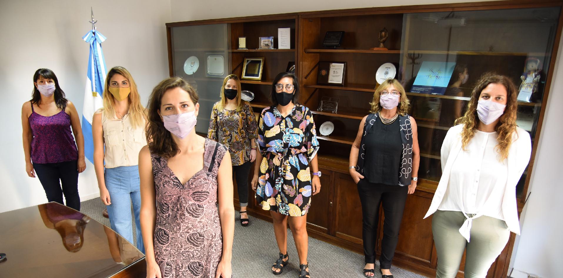 Referentes del INTI y la UNSAM en el PTM