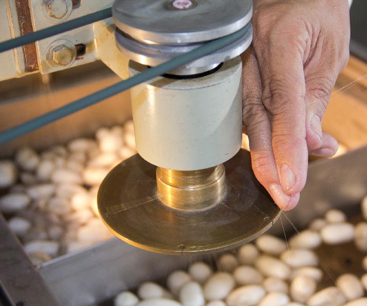 INTI, máquina de seda, tecnología, industria