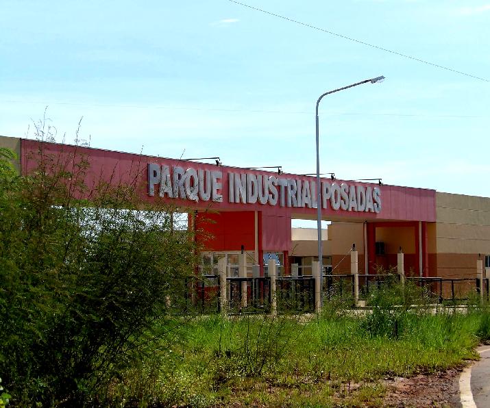 Predio del Centro INTI-Misiones en el Parque Industrial Posadas.