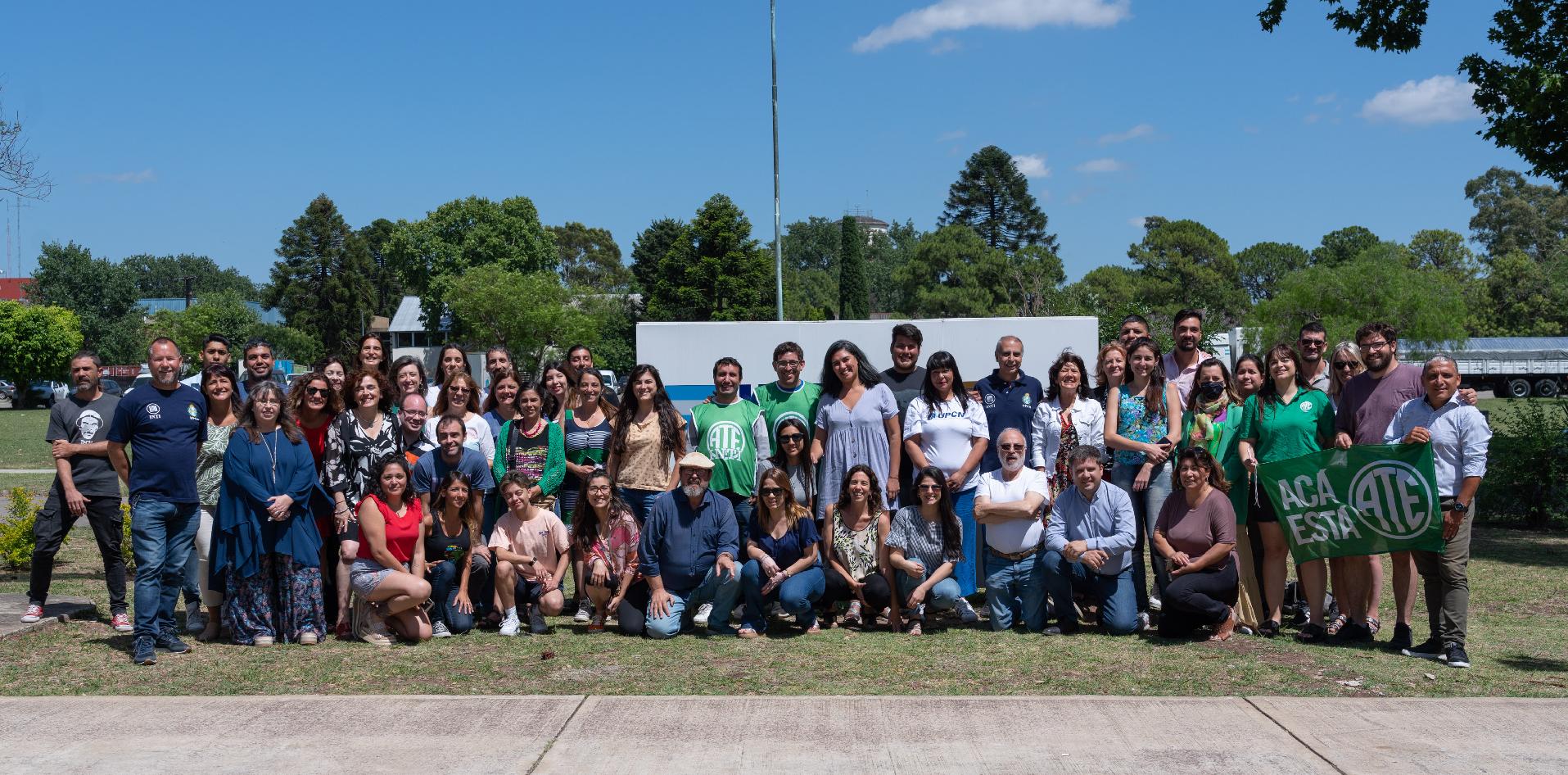 Grupo de intianxs involucradoxs en el proceso de Pase a Planta Permanente