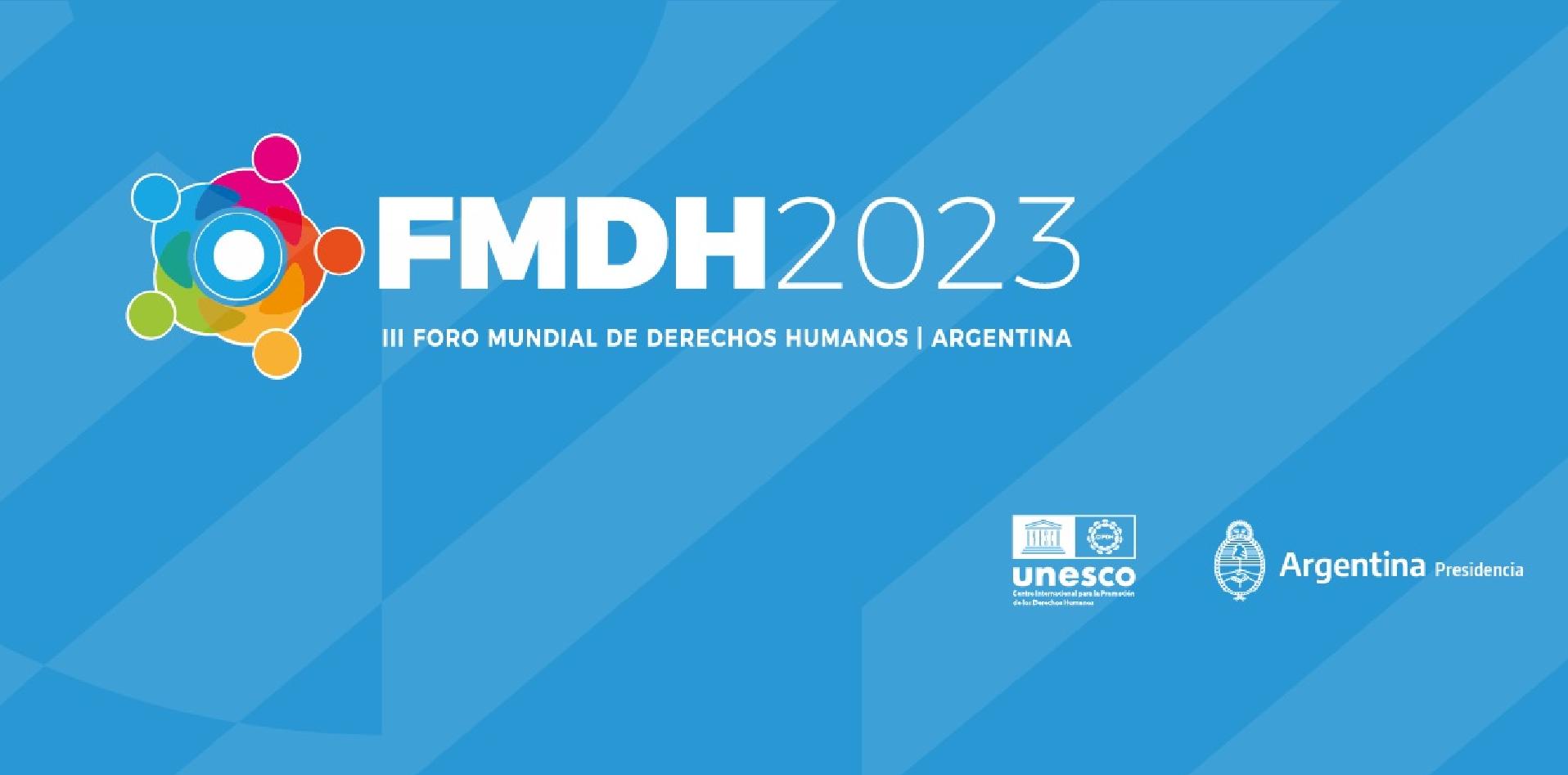 El encuentro está organizado por la UNESCO y se propone como un espacio de debate  sobre los DDHH