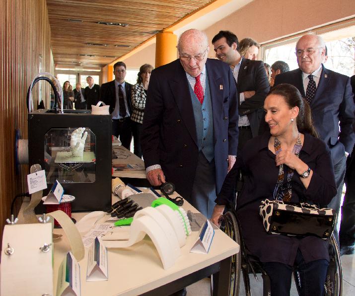 INTI, Michetti, visita, discapacidad, tecnología, salud