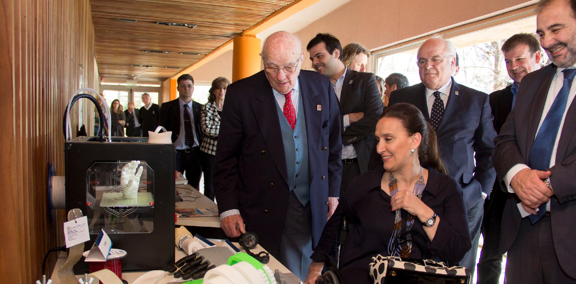 INTI, Michetti, visita, discapacidad, tecnología, salud