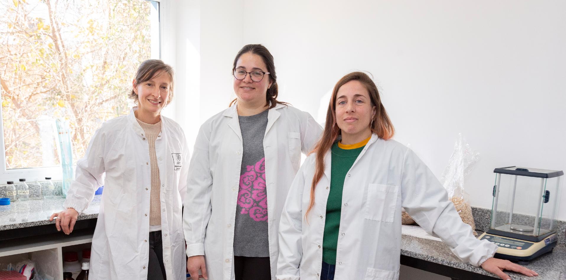 Laura Matos, Florencia Teruel y Laura Toyé