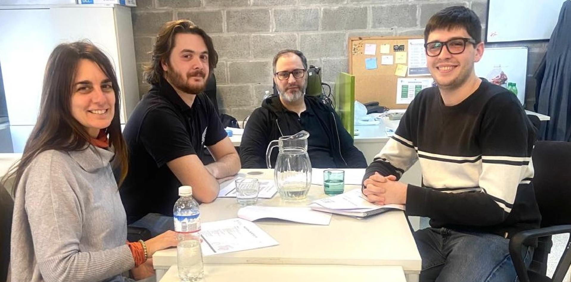 Carolina Iglesias, Juan Nasrala, Luis Dieguez Junquera y Patricio Gómez