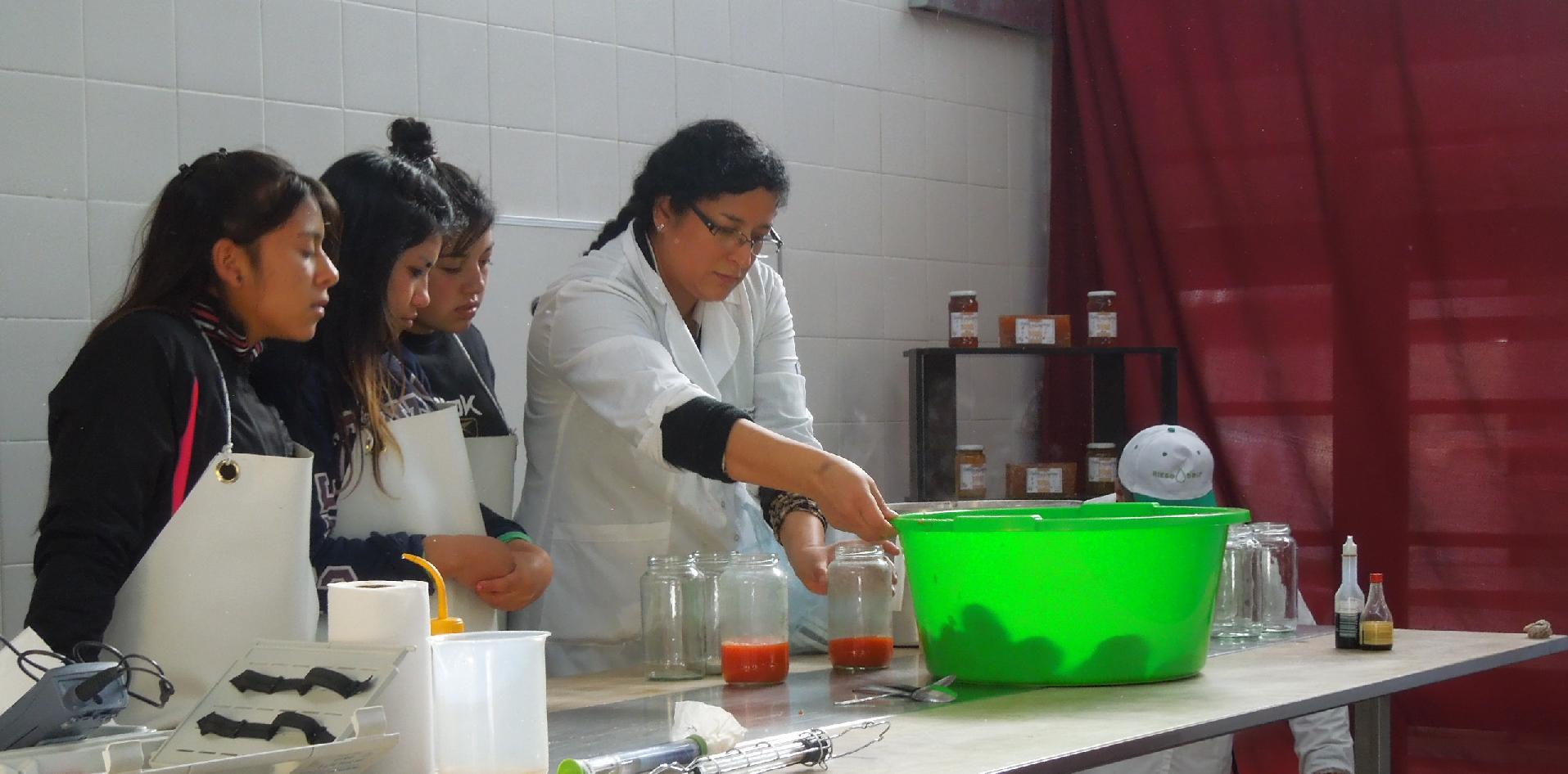INTI, capacitación, alimentos