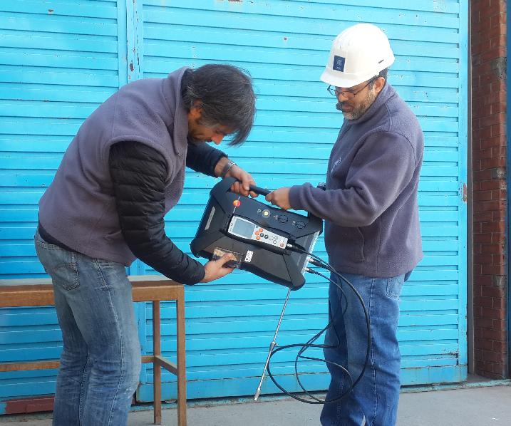 INTI, medición ambiental, laboratorio ambiental, versu