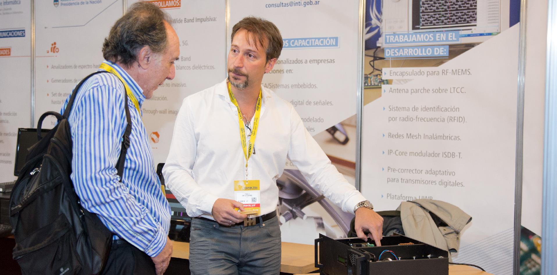 INTI, CAPER, electrónica, circuitos, diseño, radiofrecuencia, industria audiovisual