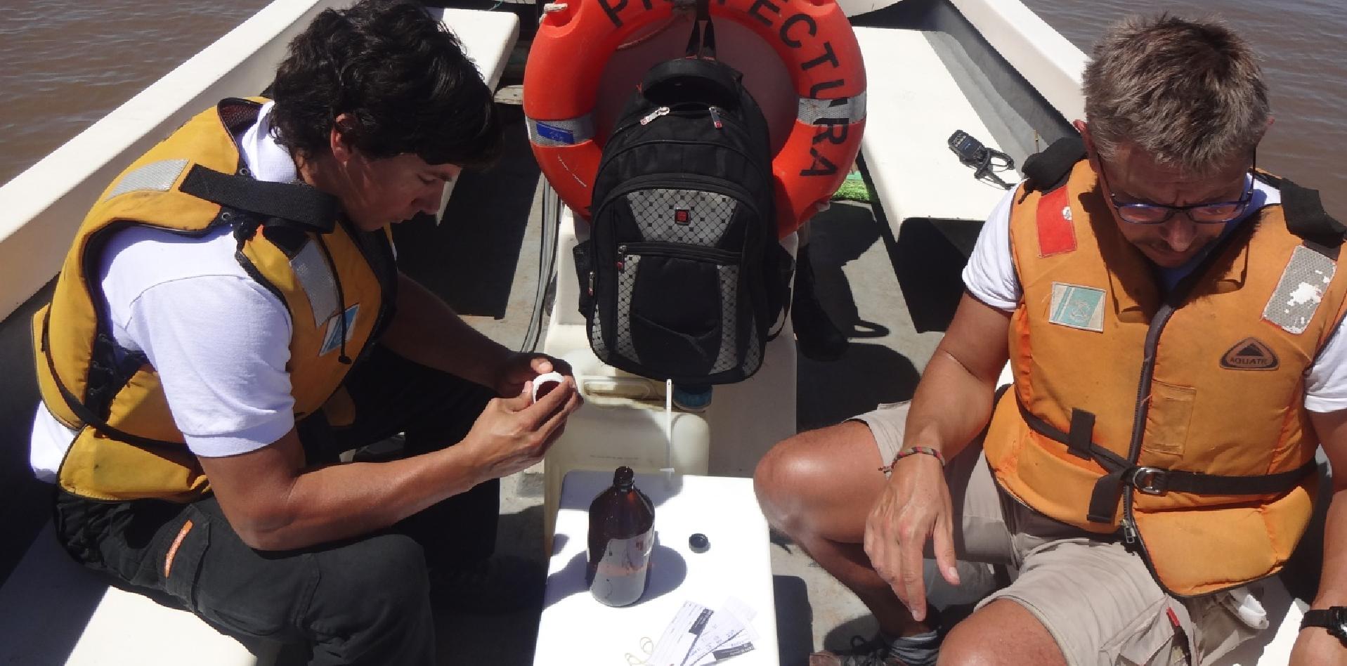 Centro INTI Entre Ríos, agua del río Uruguay