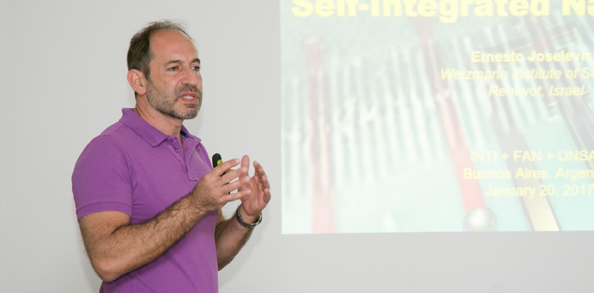 visita joselevich, nanotecnogía, innovación