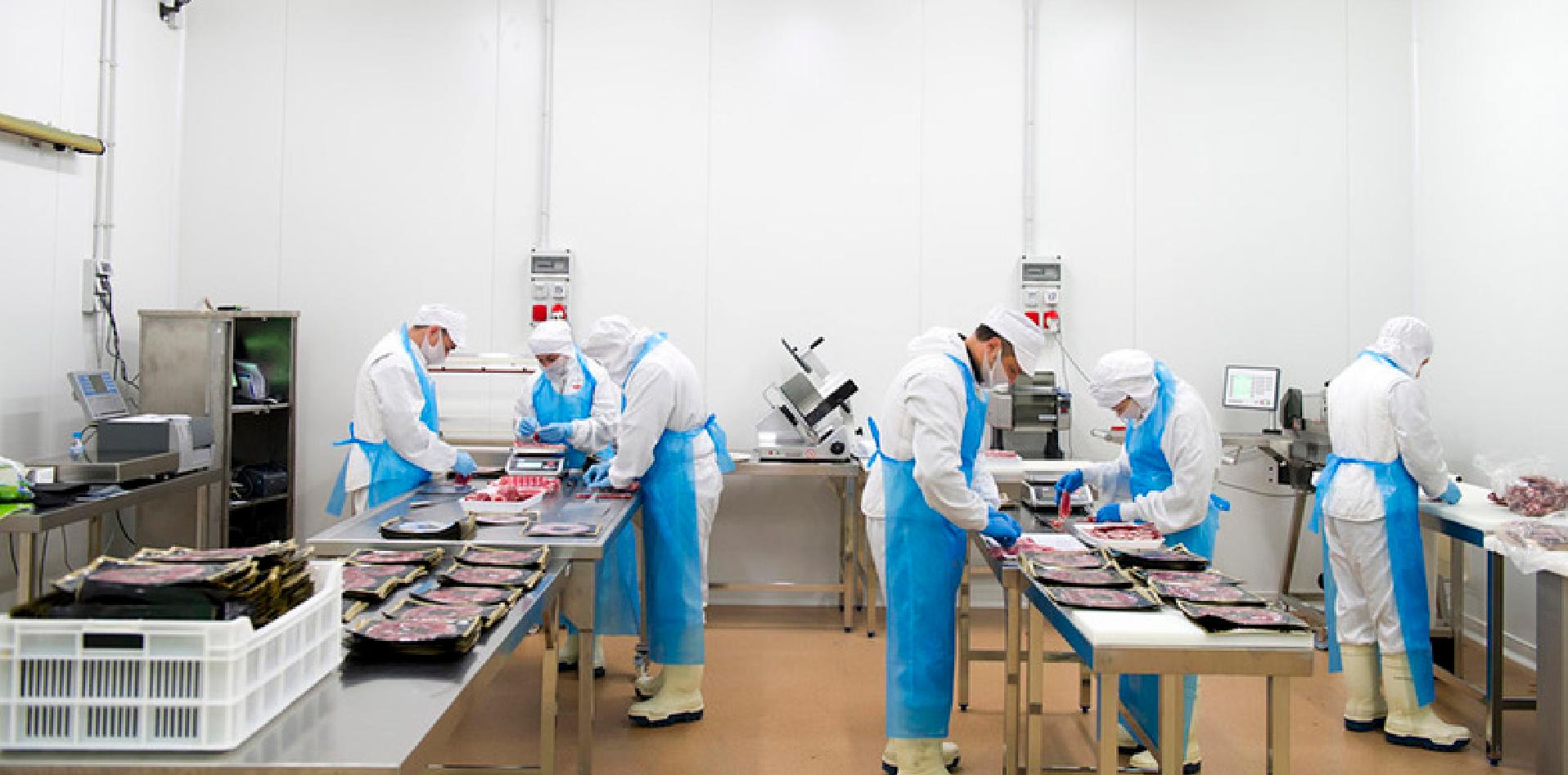 Salas limpias, industria, carnes, frigoríficos.