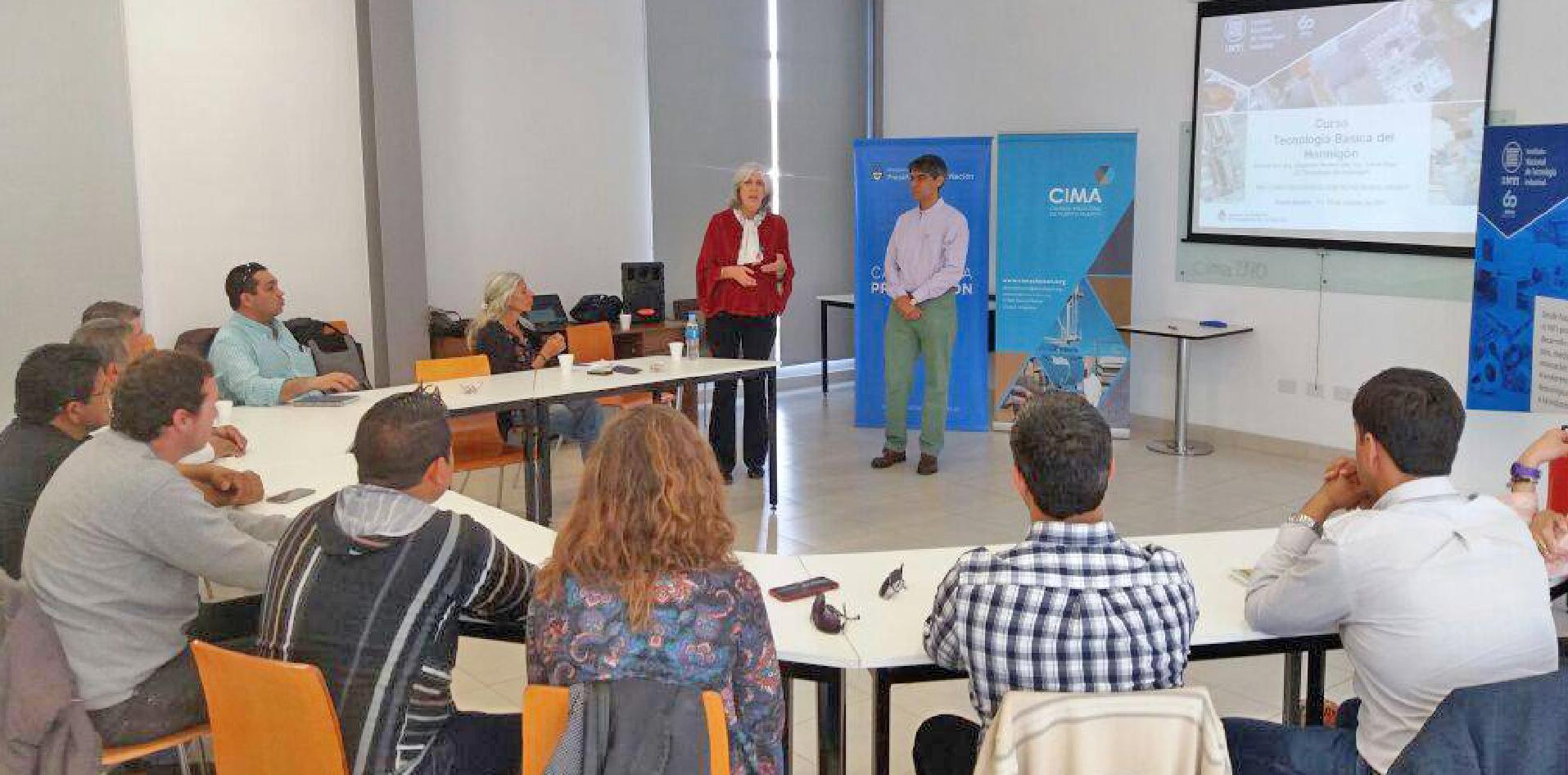 actualización, capacitación, sector hormigonero, patagonia