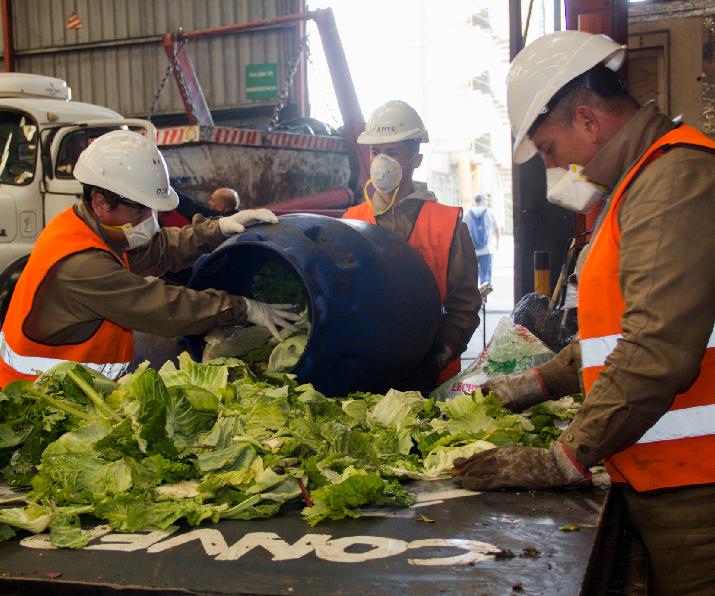 Mercado Central INTI reducción residuos separación en origen compost energía